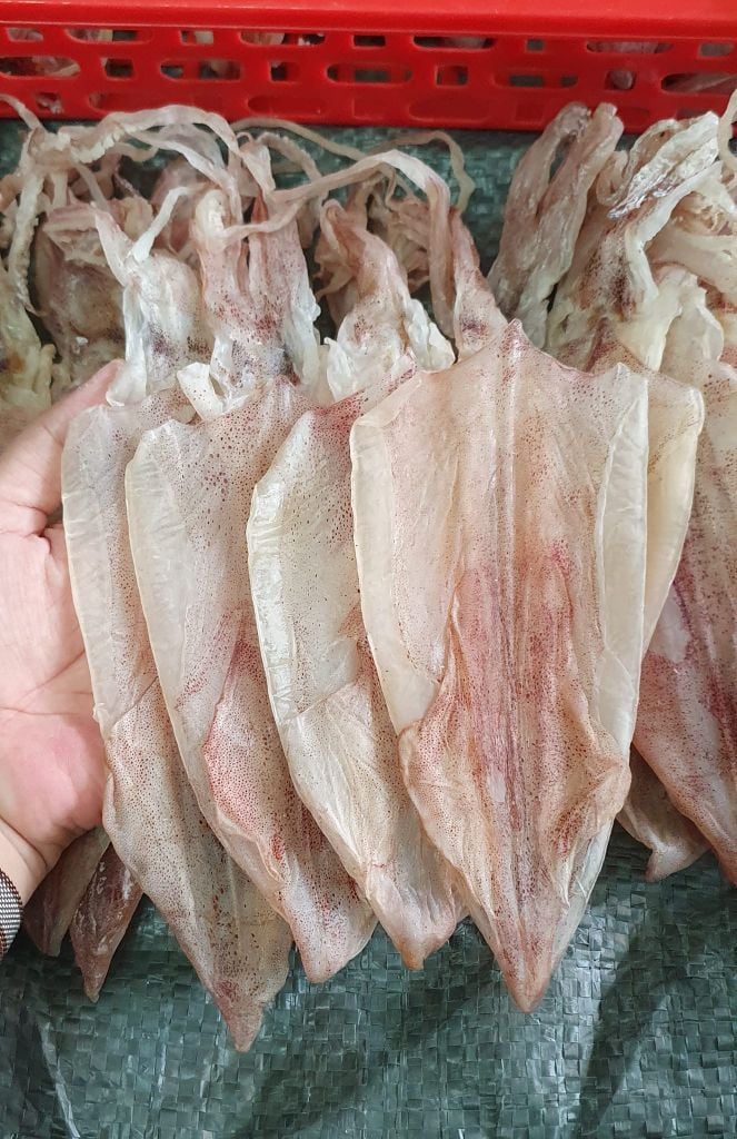 Khô Mực Câu Loại 1 Size 18 - 20 Con 1Kg - Túi 500Gr