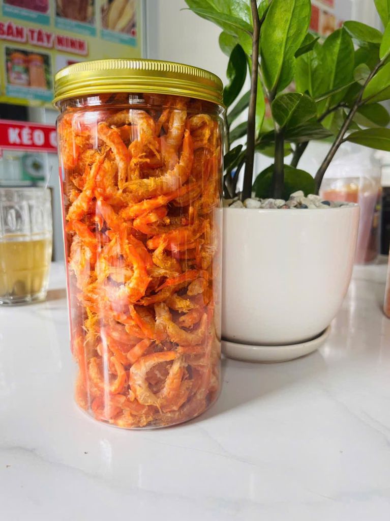 Khô Tôm Đất Cà Mau - Hủ 500Gr