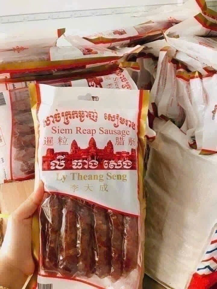 Lạp Xưởng Bò Siêm Riệp - 500Gram