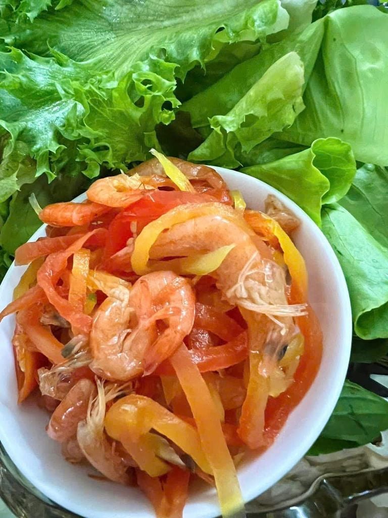 Mắm Tép Trộn Đu Đủ - Hủ 800Gr