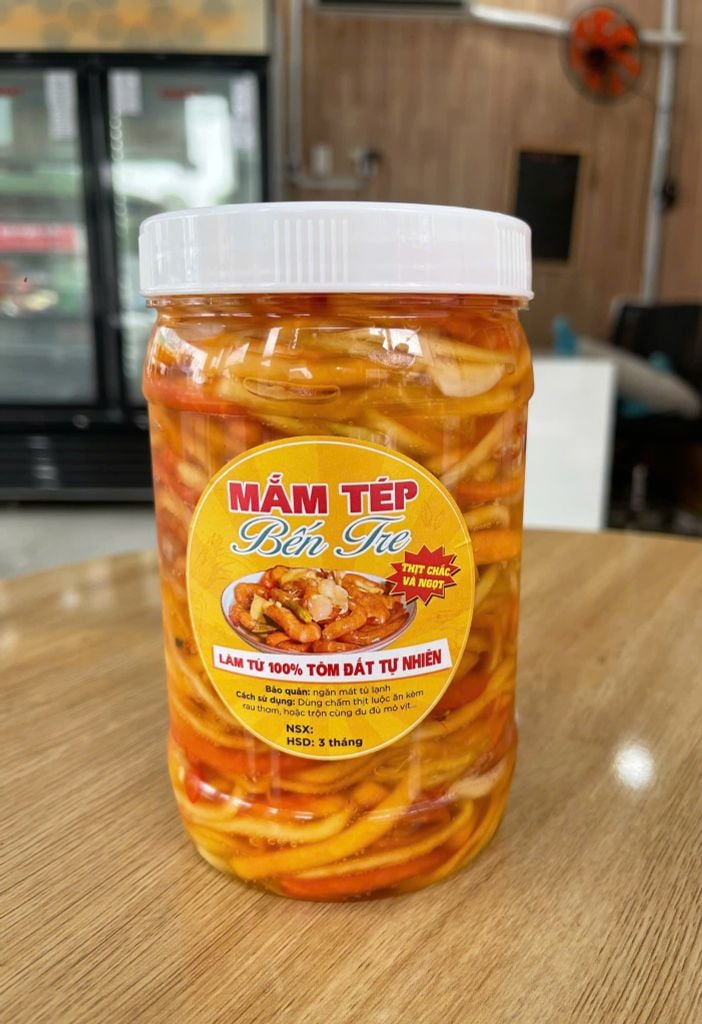 Mắm Tép Trộn Đu Đủ - Hủ 1KG