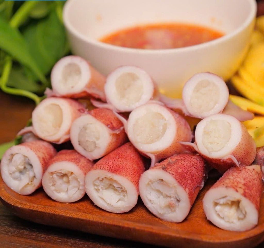 Mực Ống Trứng Bình Thuận - 500Gr