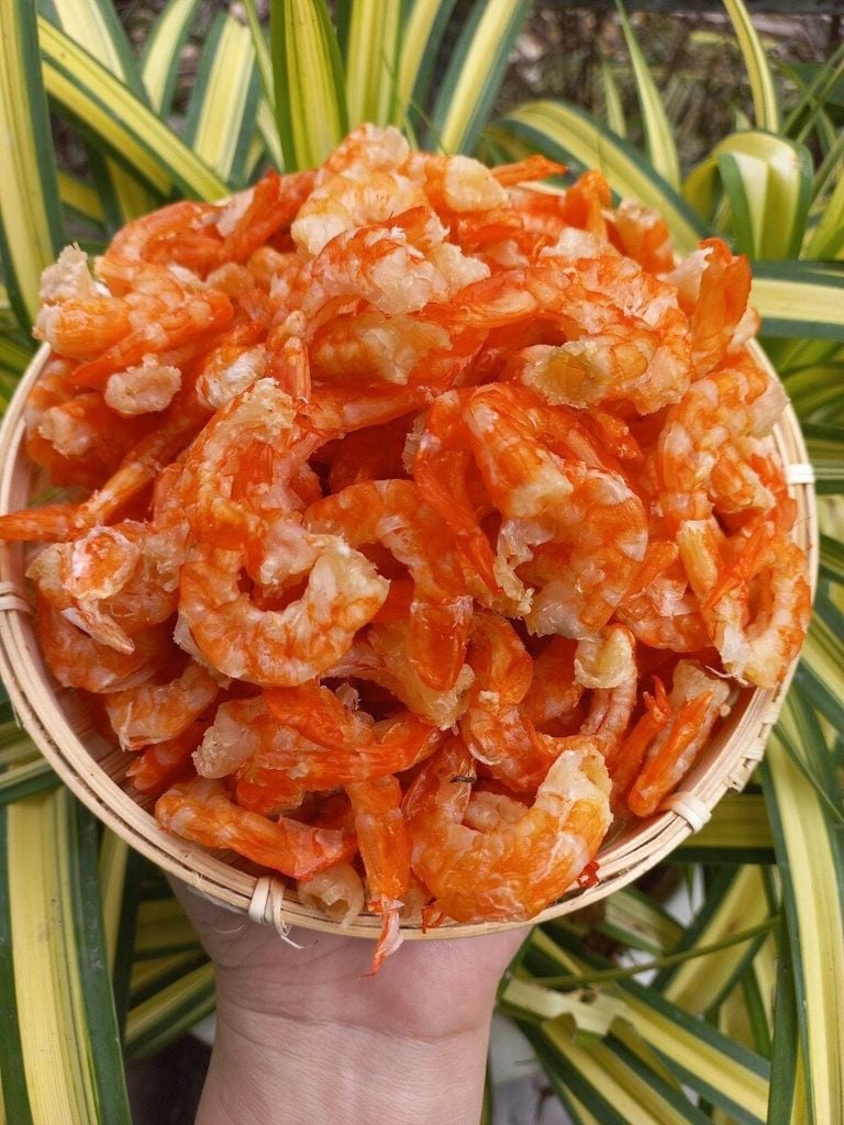 Quà Tặng Tết - Tôm Khô Cà Mau Loại 1 Size Cồ Sang Trọng 1Kg - Hưng Thịnh