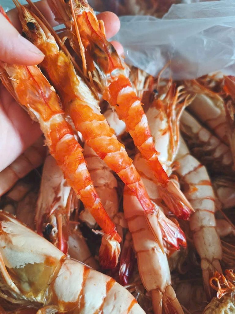 Tôm Sú Khô Nguyên Vỏ Size Đại - 300Gr