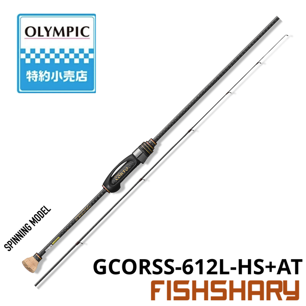 Cần câu Olimpic Graphoteleader Super Corto TM AT GCORSS-612L-HS+AT 2025