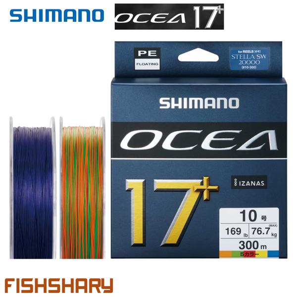 Dù câu PE Shimano OCEA 17+ JDM 300m