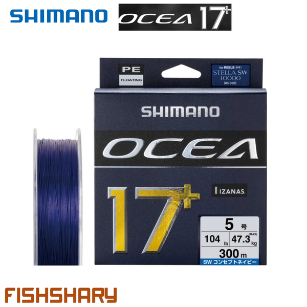 Dù câu PE Shimano OCEA 17+ JDM 300m