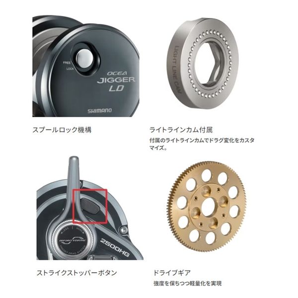 Máy câu Jig OCEA JIGGER LD 2024