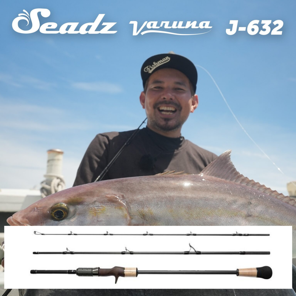 Cần câu JIG FISHMAN Seadz varuna 2025