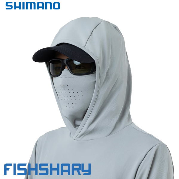 Áo Chống Nắng Câu Cá Shimano SH-060Y UPF50+ – Bảo Vệ Toàn Diện Từ Cổ Đến Mặt Trong Những Chuyến Đi Câu Dưới Nắng Gắt