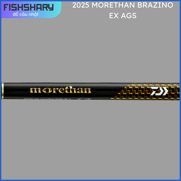 DAIWA MORETHAN BRAZINO EX AGS ( SPINNING ROD) 2025
