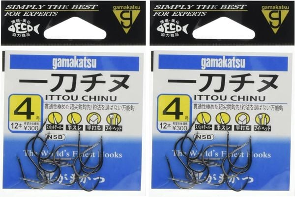 Lưỡi câu có ngạnh Gamakatsu Itto Chinu NSB