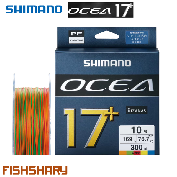 Dù câu PE Shimano OCEA 17+ JDM 300m
