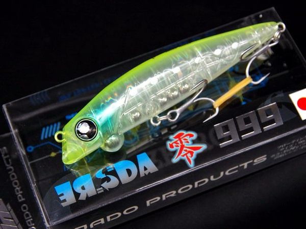 Mồi Lure JADO ADA ZERO 999 – mồi minnows “Super Shallow”
