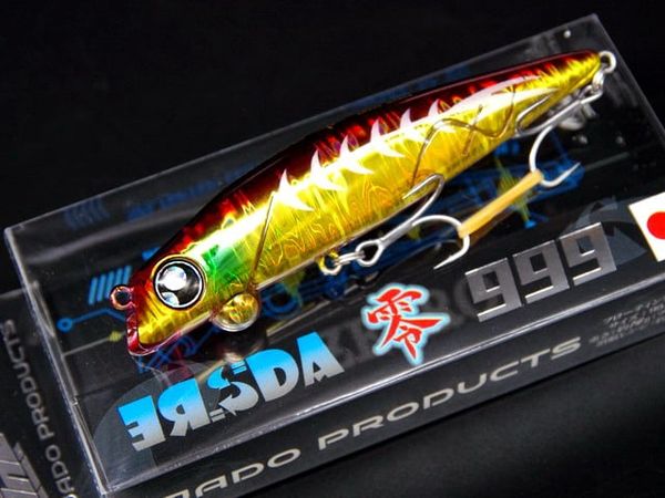 Mồi Lure JADO ADA ZERO 999 – mồi minnows “Super Shallow”
