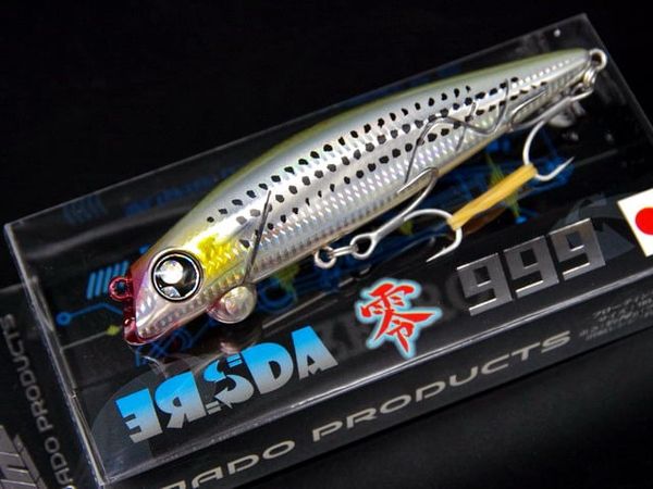 Mồi Lure JADO ADA ZERO 999 – mồi minnows “Super Shallow”