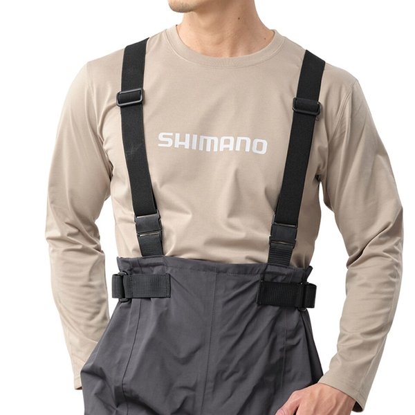 Shimano DS4 FF-040Y – Wader Waist High Đế Cut Felt | Quần Lội Nước Câu Cá Shimano Chính Hãng