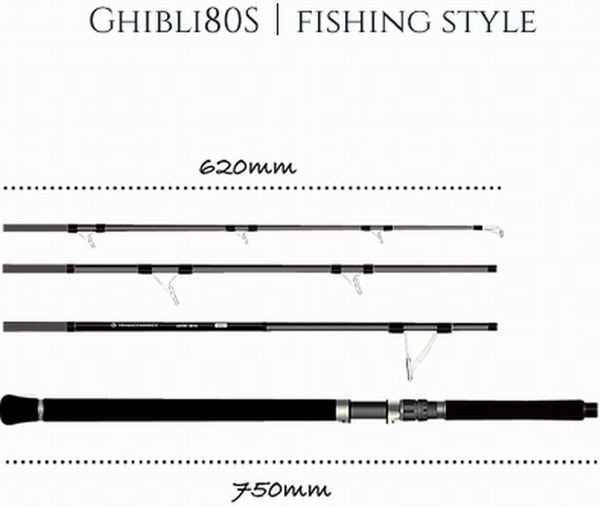 Cần câu TRANSCENDENCE Ghibli80S