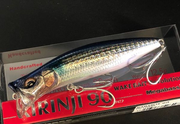 Mồi câu Megabass KIRINJI 90F – 90mm / 12.5g