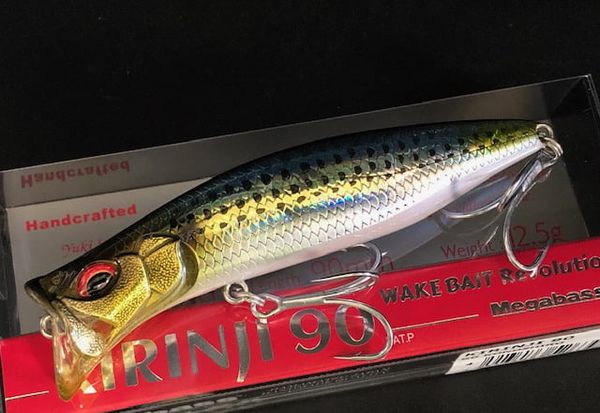 Mồi câu Megabass KIRINJI 90F – 90mm / 12.5g