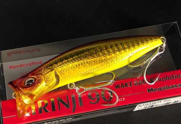 Mồi câu Megabass KIRINJI 90F – 90mm / 12.5g