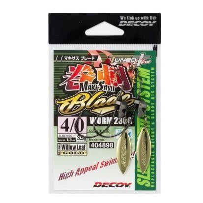 Lưỡi Câu DECOY Makisasu Blade Worm 230G – Tăng Sức Hút, Giữ Cá Chắc, Hook Cá Chính Xác