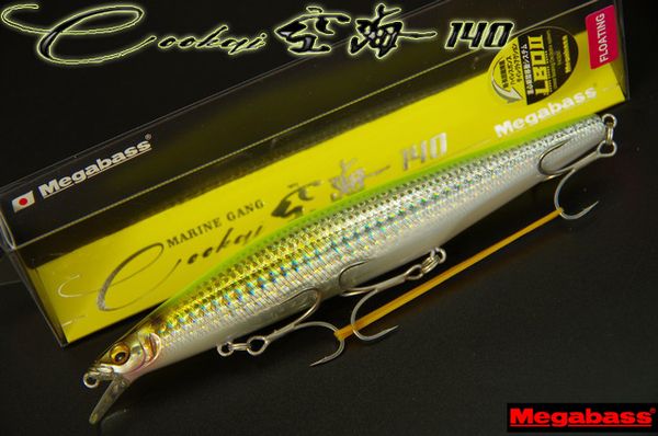 Mồi câu Megabass Marine Gang Kukai 140F – 140mm / 25g