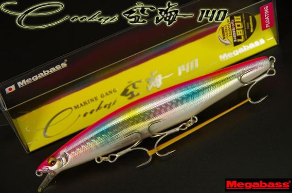 Mồi câu Megabass Marine Gang Kukai 140F – 140mm / 25g