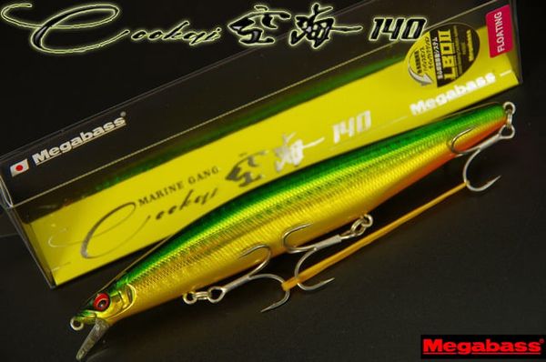 Mồi câu Megabass Marine Gang Kukai 140F – 140mm / 25g