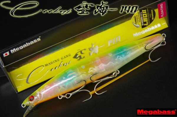 Mồi câu Megabass Marine Gang Kukai 140F – 140mm / 25g