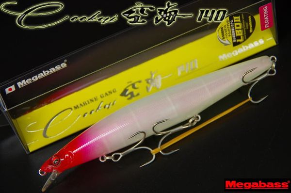 Mồi câu Megabass Marine Gang Kukai 140F – 140mm / 25g