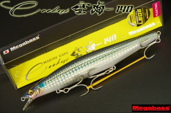 Mồi câu Megabass Marine Gang Kukai 140F – 140mm / 25g