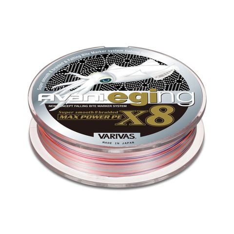 VARIVAS Avani Eging Max Power PE X8 – Dây PE Eging Chuyên Dụng 8 Braid Chính Hãng Nhật
