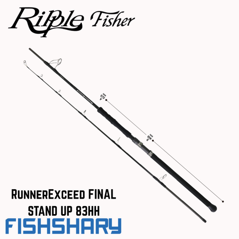 Cần câu RippleFisher RunnerExceed FINAL STAND UP 83HH