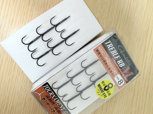 Lưỡi 3 tiêu Gamakatsu Treble RB/M - 68-449 phủ nano