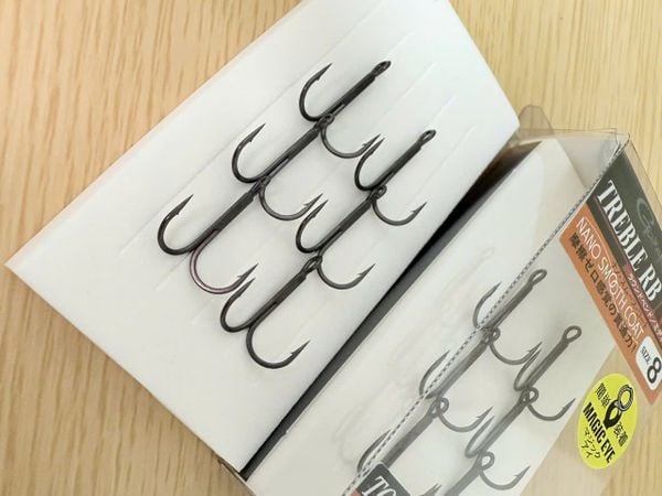 Lưỡi 3 tiêu Gamakatsu Treble RB/M - 68-449 phủ nano