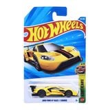  HOT WHEELS EXOTICARS - 2016 FORD GT RACE / COURSE YELLOW TREASURE HUNT TH - JJM05 