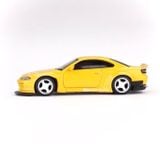  MINI GT - CHASE INCLUDED - NISSAN SILVIA S15 ROCKET BUNNY BRONZE YELLOW - 643 