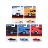  HOT WHEELS SILVER SERIES - SET 5 PORSCHE CELEBRATION - GRT01 