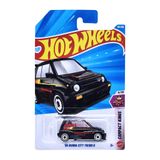  HOT WHEELS COMPACT KING - '85 HONDA CITY TURBO II BLACK - JJJ66 