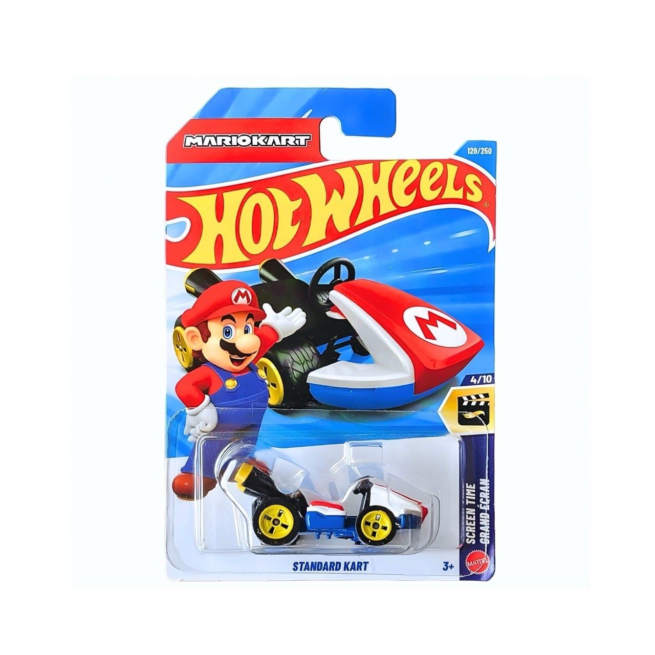  HOT WHEELS SCREEN THE GRAND ECRAN - MARIO STANDARD KART - JJJ83 