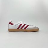 ADIDAS ORIGINALS SAMBA OG WHITE BURGUNDY GUM IF3813 