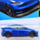  HOT WHEELS BASIC - TESLA MODEL Y BLUE - HTB80 
