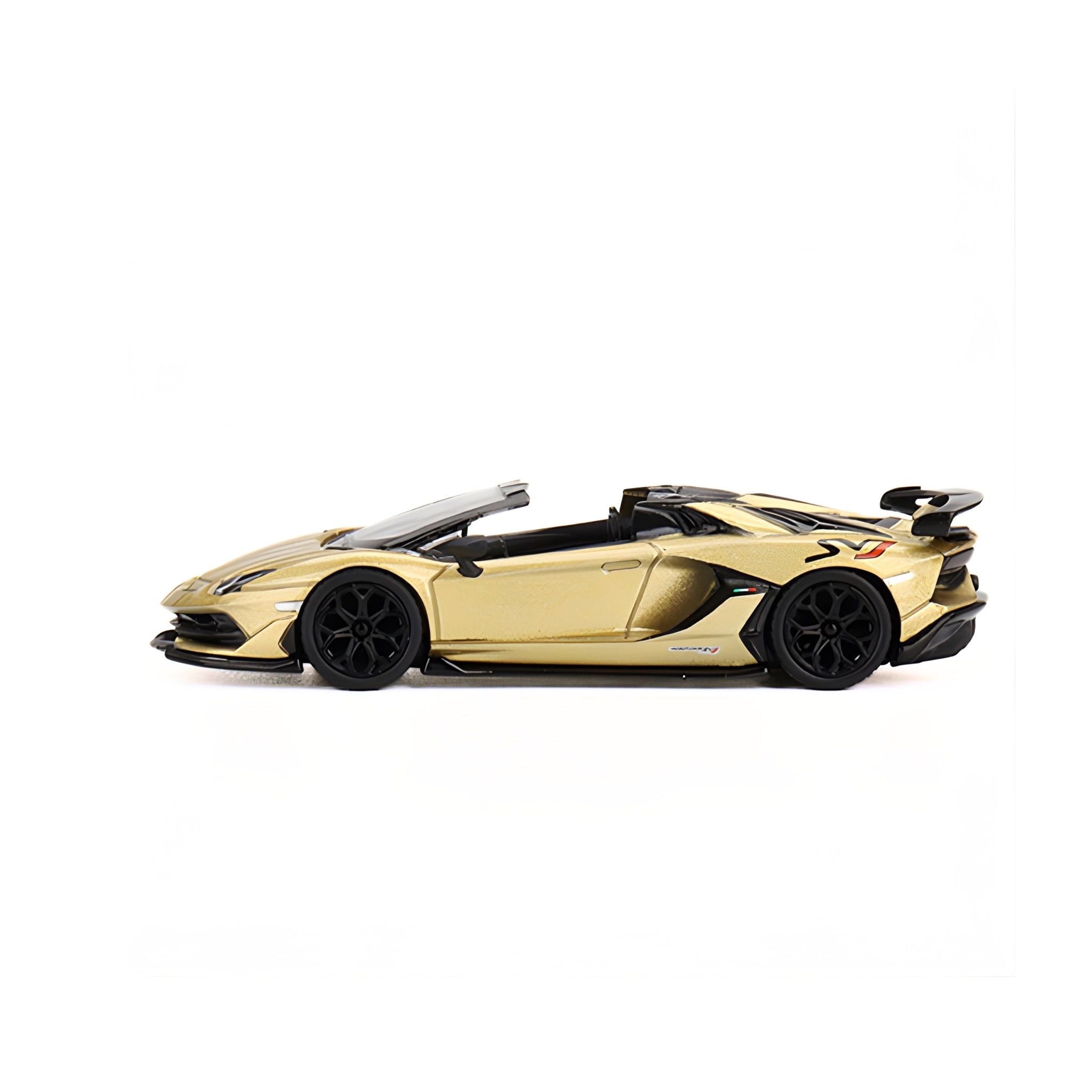 MINI GT Lamborghini Aventador SVJ Roadster Oro Elios 363 – aera