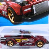  HOT WHEELS BASIC - ROD SQUAD LIMITED GRIP RED - HTC62 