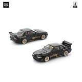  POP RACE - 1/64 PANDEM NISSAN SILVIA S13 BLACK - PR64289 