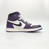  NIKE AIR JORDAN 1 RETRO HIGH OG COURT PURPLE 2.0 555088-500 