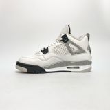  NIKE AIR JORDAN 4 RETRO 2025 GS WHITE CEMENT IB4171-100 
