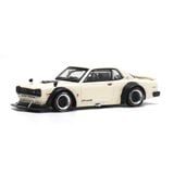  POP RACE - Nissan Skyline GT-R V8 Drift Hakosuka White - PR64113 