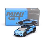  MINI GT - CHASE INCLUDED - LAMBORGHINI HURACAN STERRATO BLU AEGIR - 807 